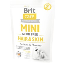 Granule pre psov Brit Care Mini Grain Free Hair & Skin 0,4 kg-thumb-1