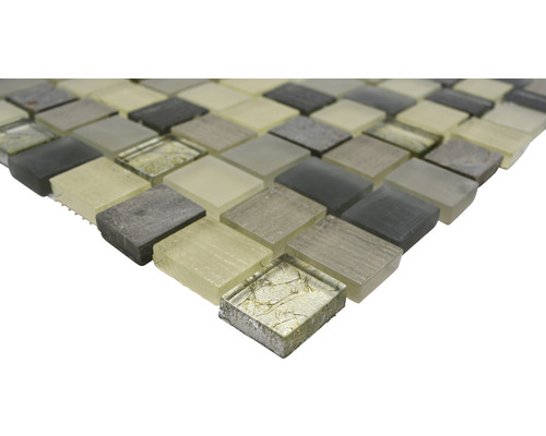 Mozaika z prírodného kameňa a skla