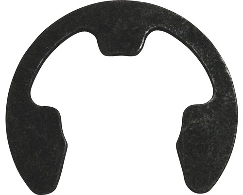 Poistný krúžok E na zaistenie hriadeľa