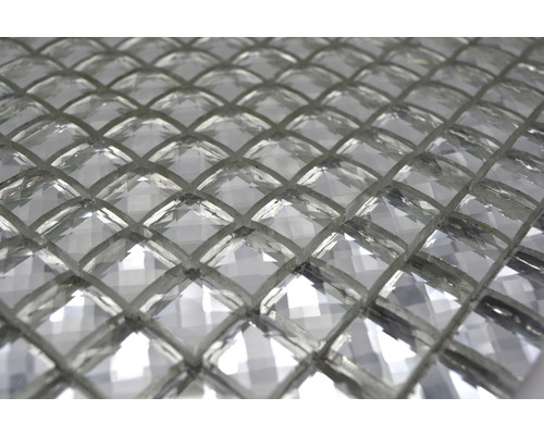 Detail sklenenej mozaikovej dlaždice