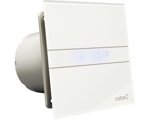 Stenový ventilátor so snímačom vlhkosti a digitálnym displejom