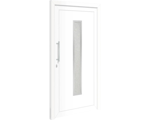 Viacúčelové dvere plastové Alabama II biele 2000 x 1000 mm ľavé