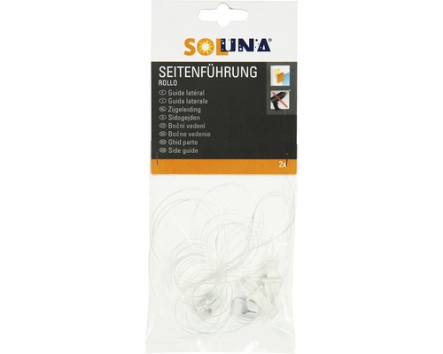 Bočné vedenie rolety Soluna v balení