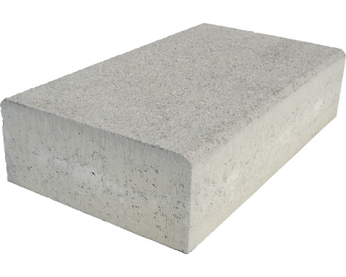 Betónový stupeň priamy SPV 15 x 35 x 60 cm Sivá betónová dlažobná kocka