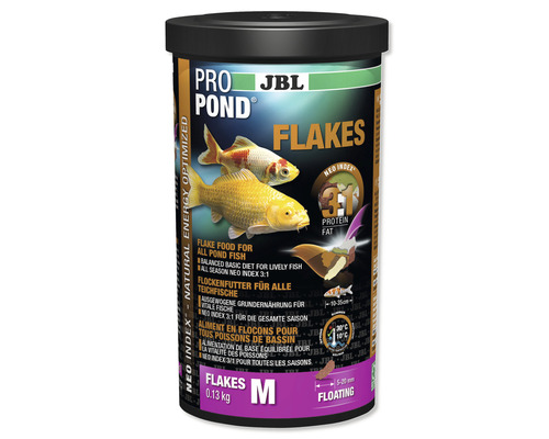 Krmivo pre jazierkové ryby JBL ProPond Flakes 0,13 kg