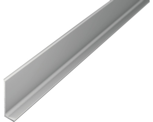 ALU soklová lišta strieborná bez dierovania 40x2700 mm Uholník z kovu