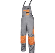 Pracovné nohavice s náprsenkou Ardon 2STRONG sivo-oranžové veľkosť 48-thumb-0