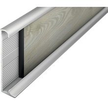 Podlahová lišta s dreveným dekorom