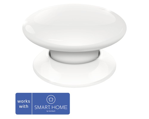 Smart bezdrôtové tlačidlo Fibaro biele - kompatibilné so SMART HOME by hornbach