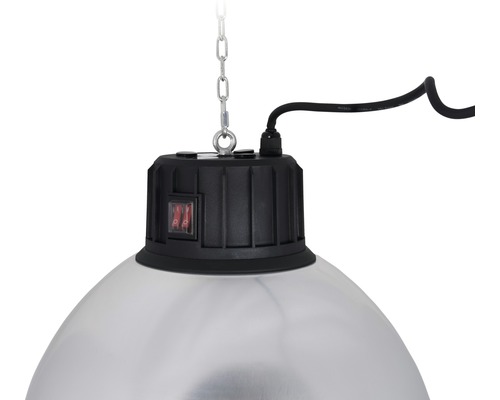 Závesná lampa s reťazou a vypínačom