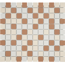 Keramická mozaika AT 601 béžová/biela/teratova mix 30,2 x 33 cm-thumb-0