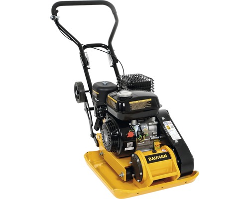 Vibračná doska s motorom a rukoväťou