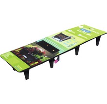 Balkónový kvetináč Gardena so zavlažovacím systémom a extra veľkou nádržou na vodu