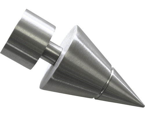 Koncovka kužeľ pre Valence nerez Ø 20 mm Dekoratívna dverová zarážka z kovu