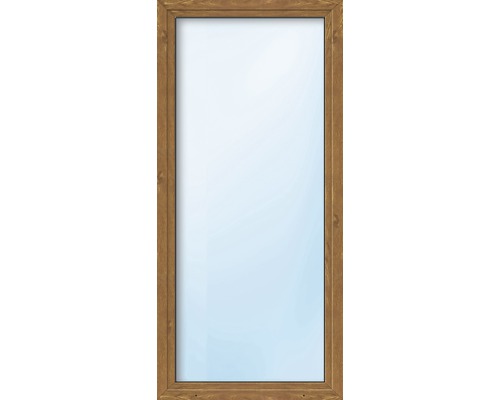 Balkónové dvere plastové jednokrídlové ARON Basic biele/golden oak 1000 x 2100 mm DIN ľavé