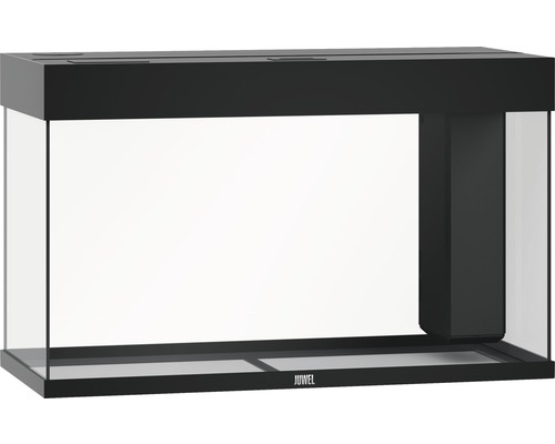 Prázdne sklenené akvárium s filtrom