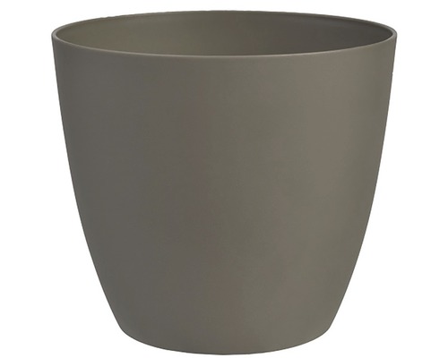 Obal na kvetináč plastový ELLA Ø 18 cm matný taupe