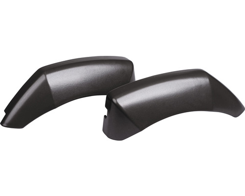 Dve sivé montážne pätky