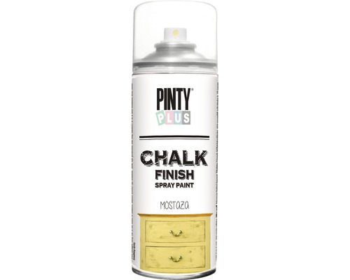 Sprej CHALK CK801 Yellow mustard horčicovo žltá 400 ml Sprej PINTY PLUS Chalk Finish