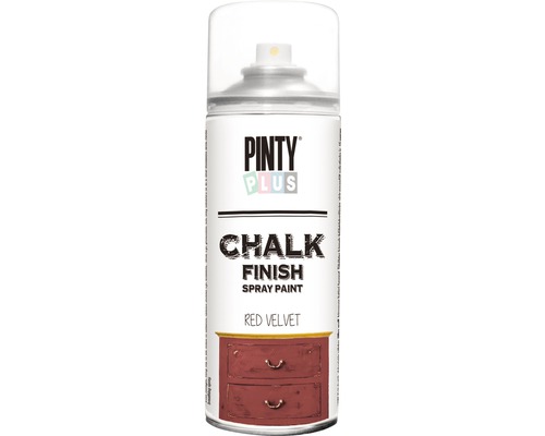 Sprej CHALK CK804 Red velvet zamatovo červená 400 ml Sprej Pinty Plus Chalk Finish