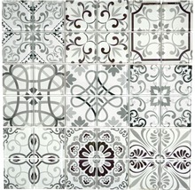 Sklenená mozaika CM Germany Crystal čierna/sivá 30x30 cm-thumb-0