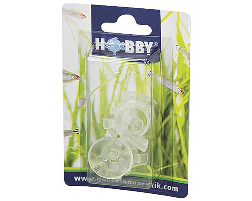 Prísavky Hobby na uchytenie hadičky 3/4 mm 2 ks Hobby prísavky pre akvarijné príslušenstvo v balení