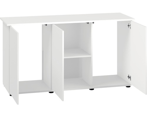 Biela spodná skrinka s tromi dvierkami