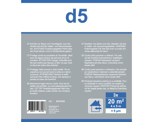 Upozornenie na ochranu pred prachom a vlhkosťou pri maľovaní a renovácii