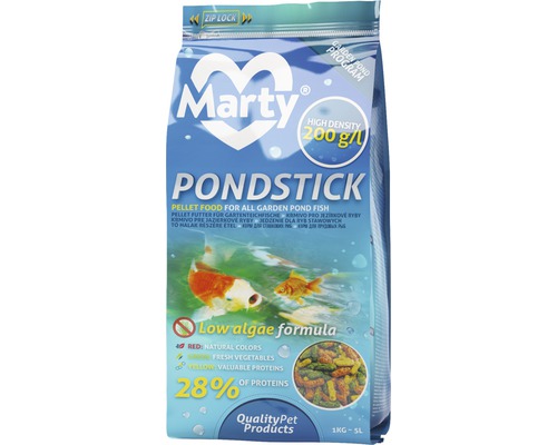Krmivo pre jazierkové ryby Marty Pondstick 1 kg-0