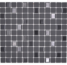 Keramická mozaika CU G70 32,7x30,2 cm čierna-thumb-1
