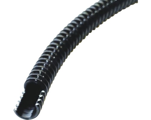 Flexibilná chránička káblov S-130-25 25m čierna, metrážový sortiment-0