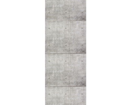 Sivá betónová stena s horizontálnymi škárami