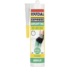 Kartuša akrylového tmelu Soudal Express s nadstavcom