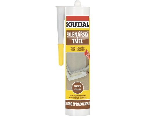 Tmel na okná Soudal kartuše