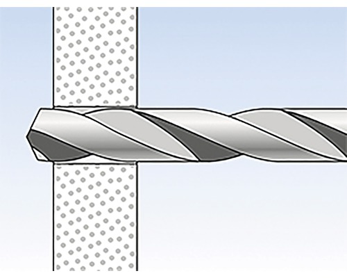 Vrták vŕta materiál