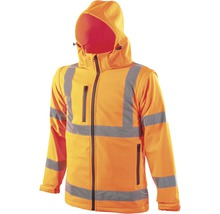 Reflexná softshellová bunda REF502 oranžová veľkosť L-thumb-0