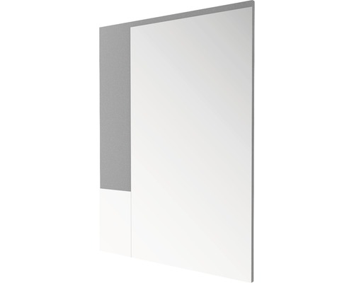 Zrkadlo do kúpeľne k závesnej skrinke 80x103 cm ľavá