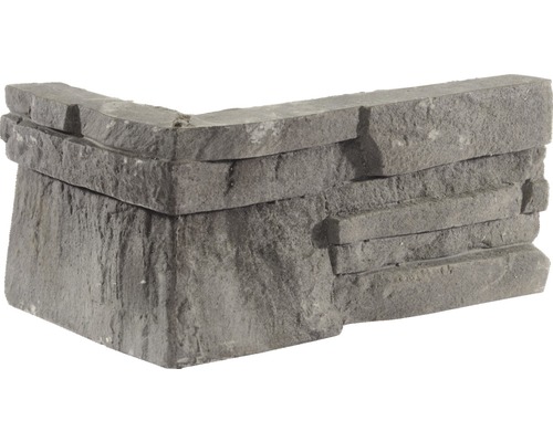 Rohový obkladový kameň Klimex Colorado antracit