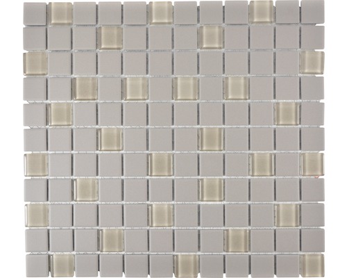 Keramická mozaika CU G100 sivá 32,7 x 30,2 cm