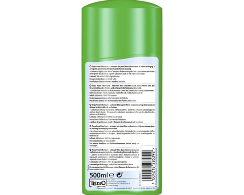 Fľaša Tetra Pond Filter Start 500 ml