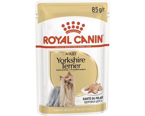 Kapsička pre psov Royal Canin Yorkshire Terrier Adult 85 g Krmivo pre dospelých psov Royal Canin Adult Yorkshire Terrier, balenie 85 gramov