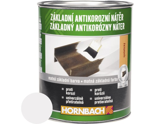 Základný antikorózny náter Hornbach, biela 750 ml