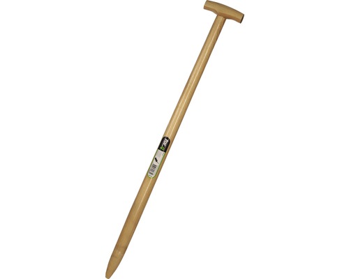 Drevená násada rýľa s rukoväťou T