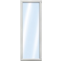 Plastové okno jednokrídlové ESG ARON Basic biele/zlatý dub 700 x 1700 mm DIN pravé
