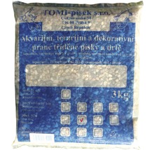 Vrece štrku do akvária, terária a dekoratívneho piesku, 3 kg