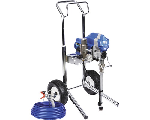 Striekacie zariadenie s vozíkom a hadicou