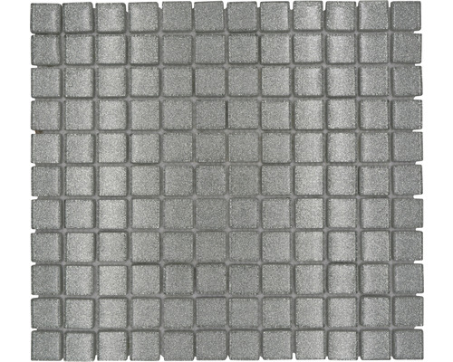 Sklenená mozaika XCM 8SB8 30,5x32,5 cm strieborná
