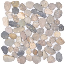 Mozaika z prírodného kameňa XKF 004M béžová/sivá/čierna mix 30,5 x 32,5 cm-thumb-0