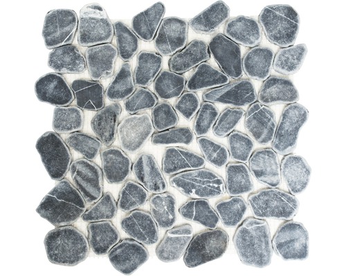 Mozaika z prírodného kameňa XKS 402 čierna 30,5 x 32,5 cm