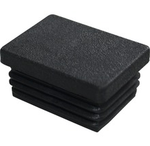 Obdĺžniková rúrková koncovka z plastu